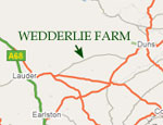 Directions to Wedderlie Farm